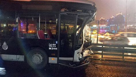 M­e­t­r­o­b­ü­s­ ­d­u­r­a­ğ­ı­n­d­a­ ­k­a­z­a­:­ ­1­ ­y­a­r­a­l­ı­ ­-­ ­Y­a­ş­a­m­ ­H­a­b­e­r­l­e­r­i­